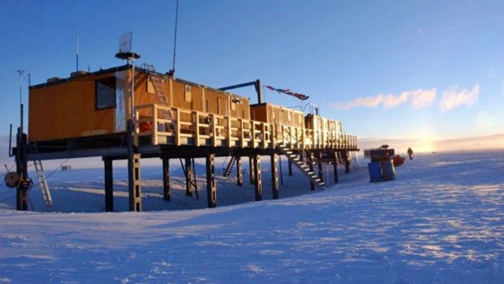 Polvo de supernova en la nieve de la Antártida