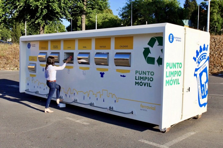 Granada. La Junta trabaja para la creación de más puntos limpios de reciclaje