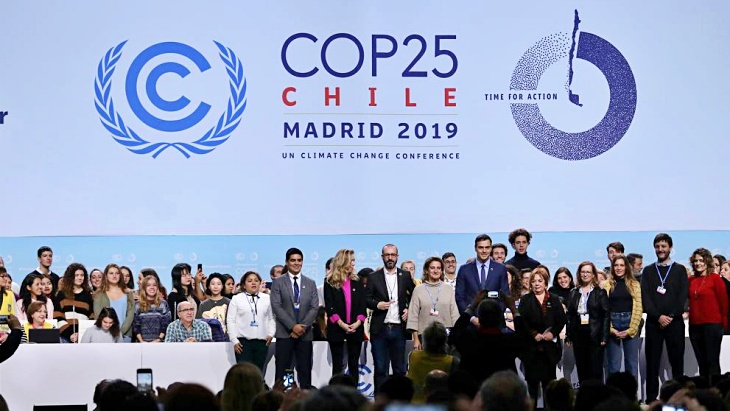 Hoy arranca la COP25 Chile - Madrid