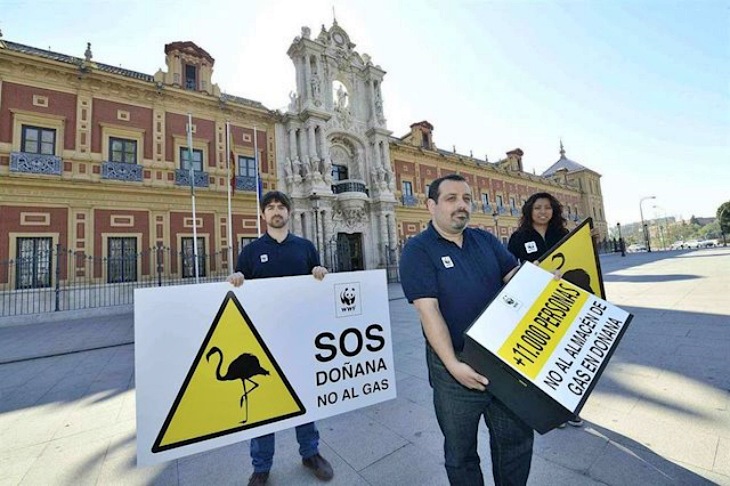 Doñana se ‘salva’ del proyecto de almacenamiento de gas