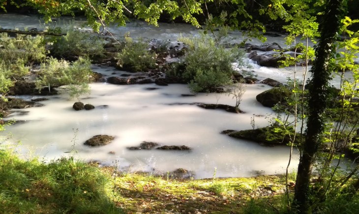 Asturias. Posibles vertidos río Cares