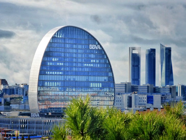 BBVA apuesta por las energías renovables en su sede central de Madrid