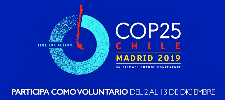 La COP25 Chile - Madrid ya cuenta con seiscientos voluntarios