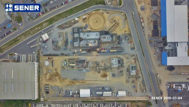 México. Nueva planta de vapor y electricidad