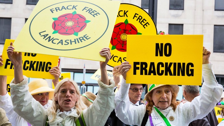 Inglaterra prohíbe el fracking