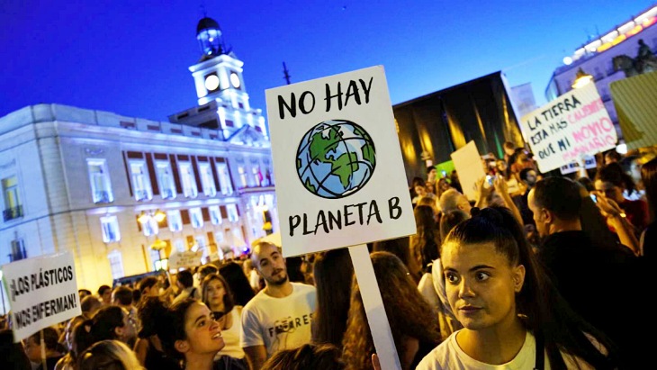 El año de las movilizaciones climáticas en España