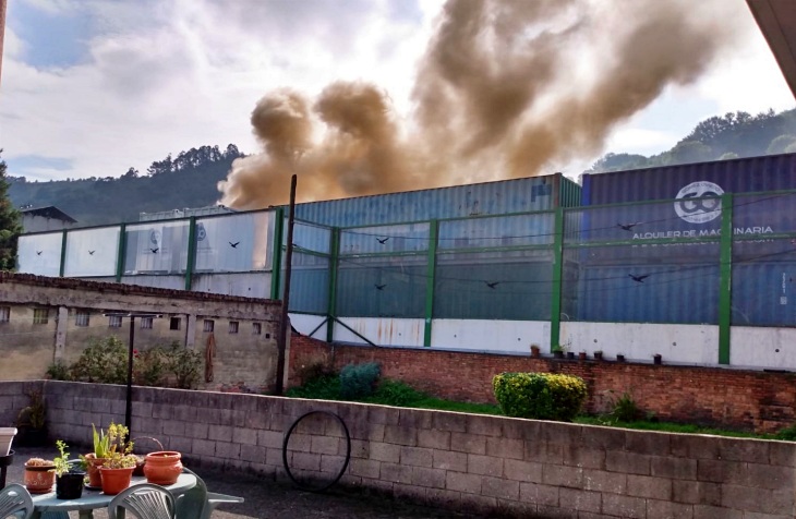 Cuatro días seguidos llevan soportando los vecinos de Oviedo el cancerígeno benceno