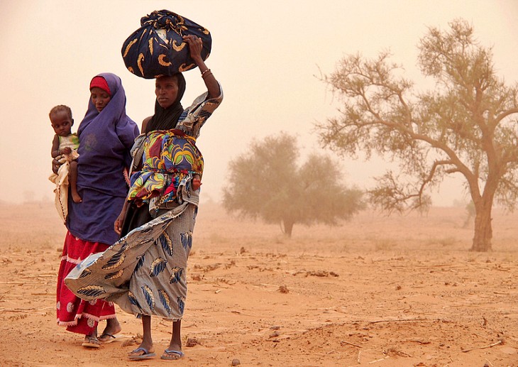 El cambio climático ‘apisona’ los derechos humanos