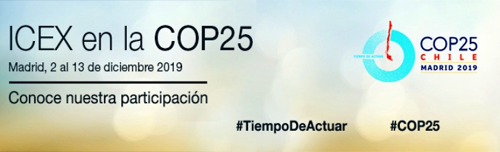 El ICEX se posiciona ante la COP25 Chile – Madrid y sus ‘desafios’