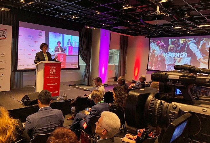 Euskadi reivindica en Nueva York el papel de las regiones frente al cambio climático