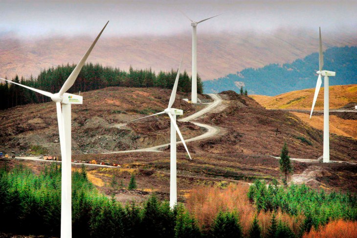 La potencia en energías renovables instaladas es de 6.456MW en España