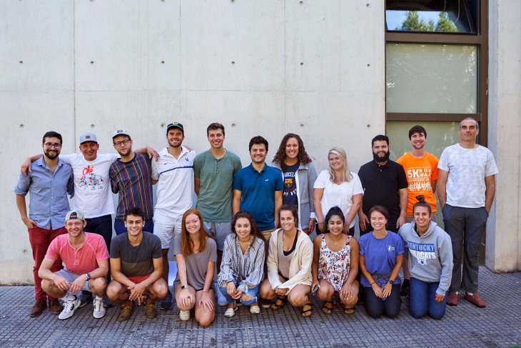 Universitarios estadounidenses participan en un curso sobre energías renovables en la UPNA (Navarra)