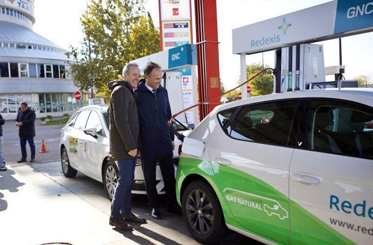 Auto Taxi de Zaragoza ya cuenta con una ’gasinera’ con cuatro surtidores de Gas Natural