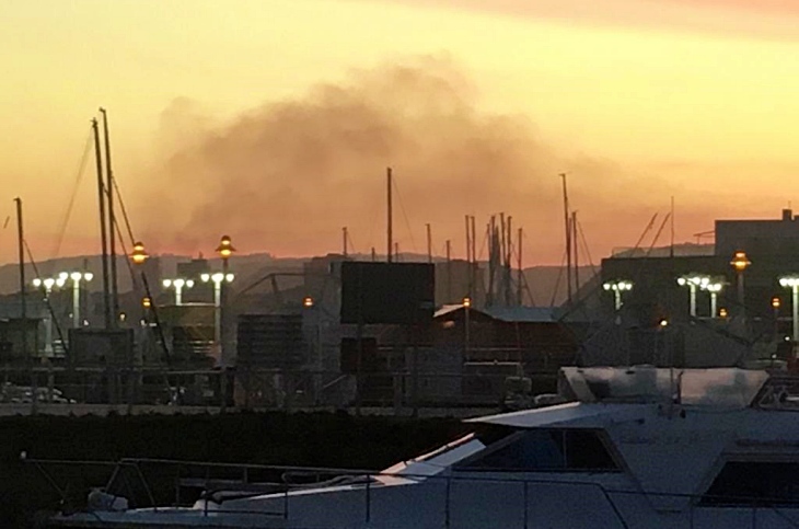 En Gijón llevan 3 días seguidos disparada la contaminación por partículas