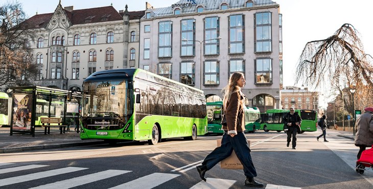 Volvo Buses ayuda a España a estar el top 3 de movilidad sostenible