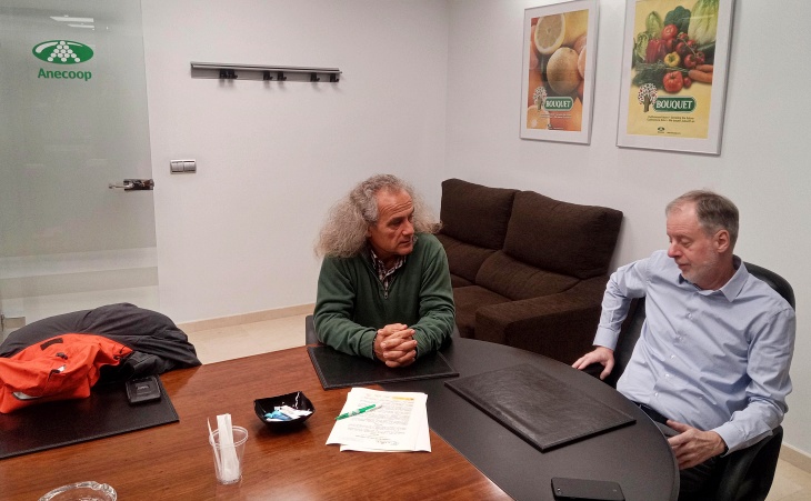 ANSE y ANECOOP acuerdan conservar los polinizadores en fincas agrícolas