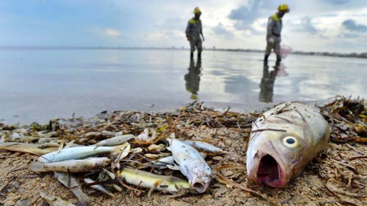 La laguna salada del Mar Menor en la UCI
