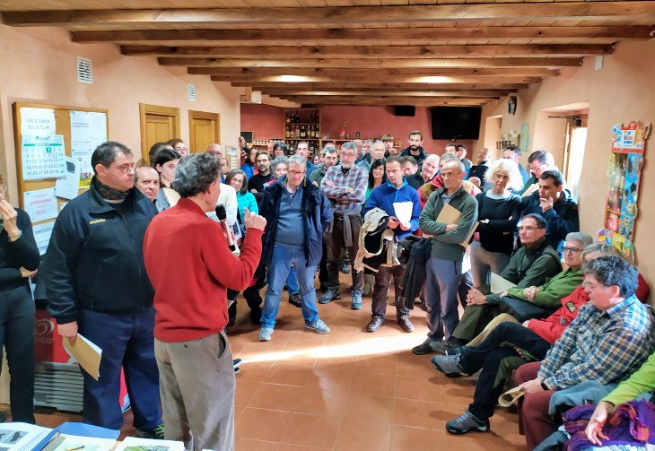 Avance preliminar de los resultados del censo de otoño de las hoces del Riaza