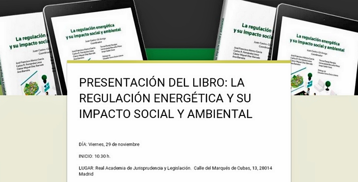 ANPIER presenta un libro imprescindible ‘LA REGULACION ENERGÉTICA Y SU IMPACTO SOCIAL Y AMBIENTAL’