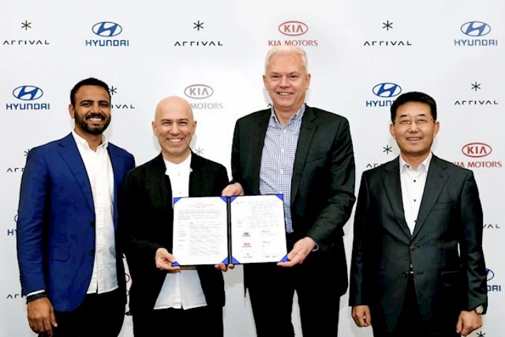 Lluvia de millones de Hyundai a la empresa de coches eléctricos Arrival