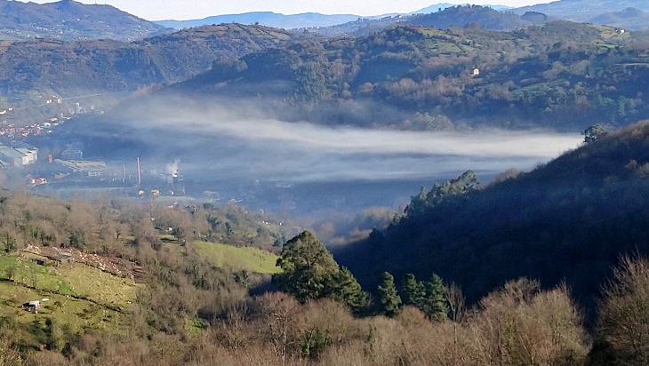 Asturias. Empieza el 2020 con contaminación en el área de Oviedo y Siero