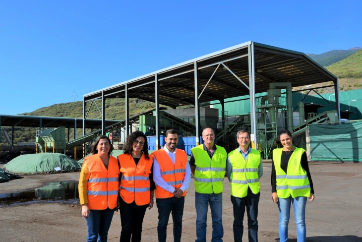 El Ayuntamiento de La Laguna estudia en La Palma estrategias para mejorar la recogida selectiva de residuos