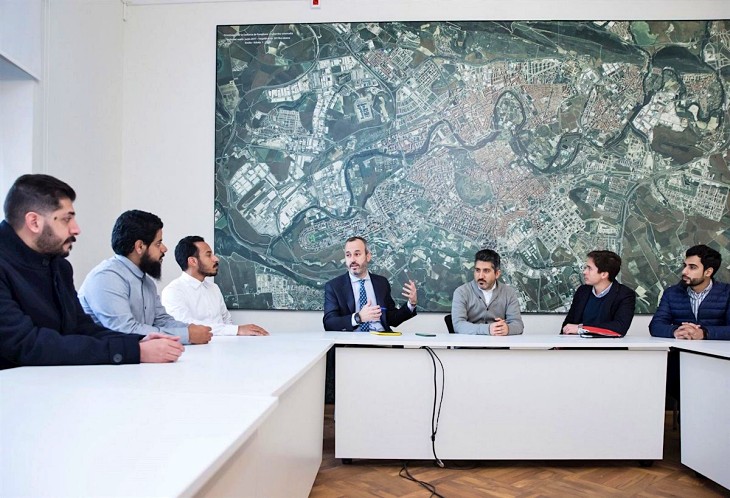 Arabia Saudí se interesa por Pamplona como ejemplo de ciudad sostenible