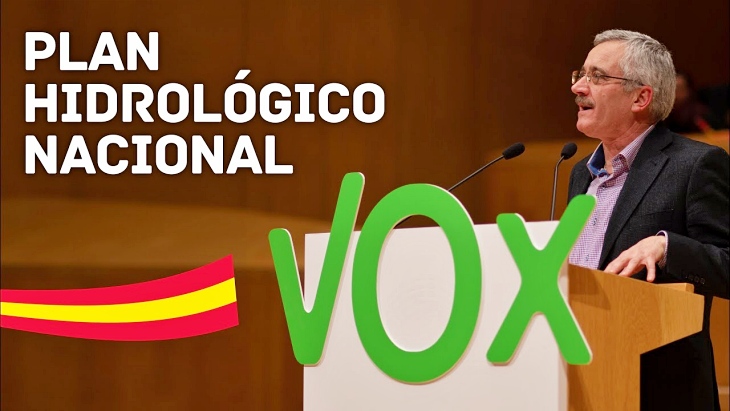El ‘Plan Hidrológico Nacional’ que promueve VOX