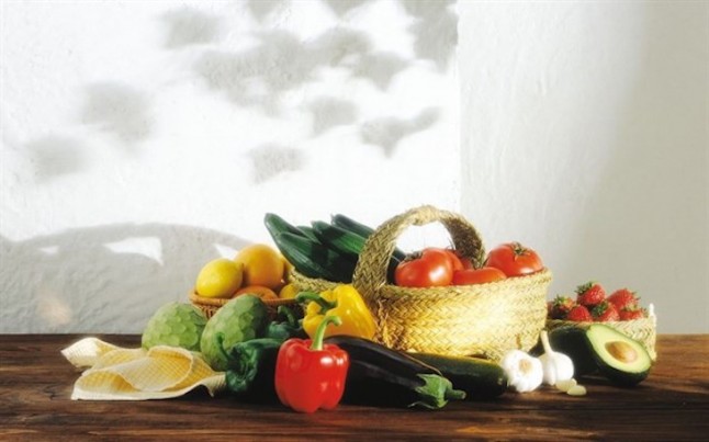 Alimentos ecológicos en más de 1.000 colegios andaluces