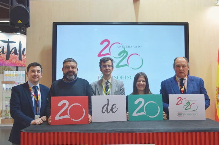 Reconocimiento a la trayectoria de SOHISCERT en BIOFACH 2020