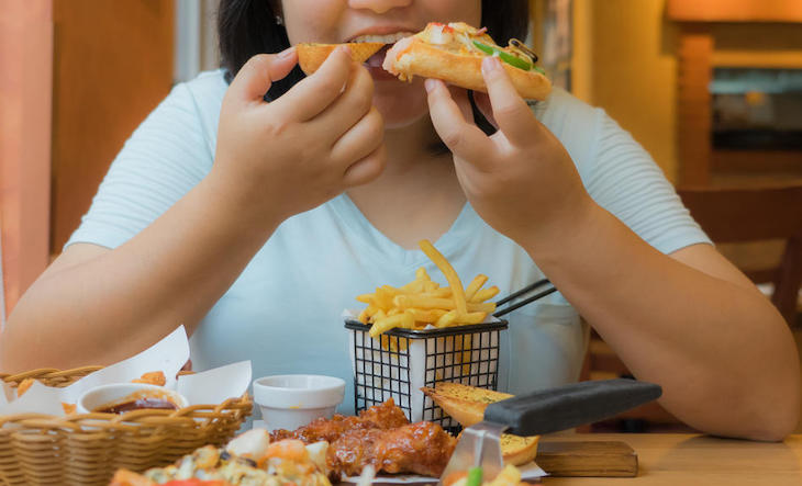 Una dieta poco saludable y alta en grasas produce cansancio mental