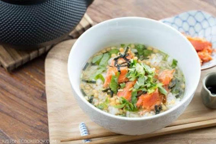 Ochazuke o Sopa de té verde