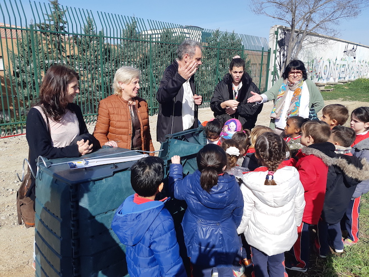 Ya van 178 huertos escolares en Madrid