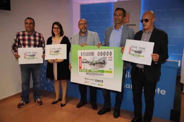 La ONCE dedica el cupón del 16 de junio a la Lanzarote Wine Run 2019