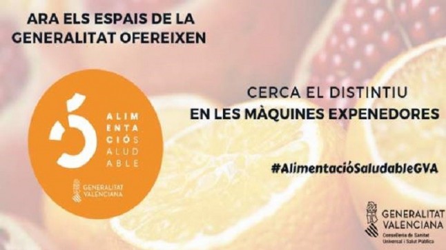 Sanidad crea la Comunitat Valenciana un distintivo de alimentación saludable para las máquinas expendedoras