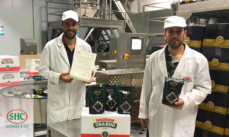 Panadería Obando obtiene la certificación en producción ecológica de SOHISCERT