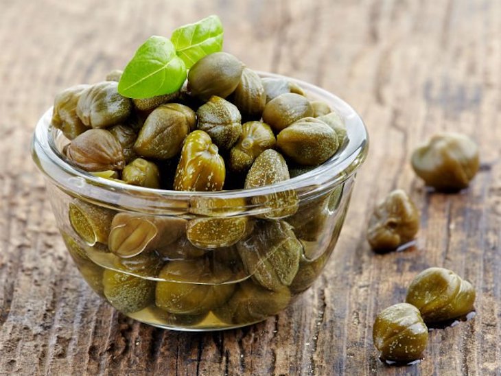 Alcaparras en vinagre