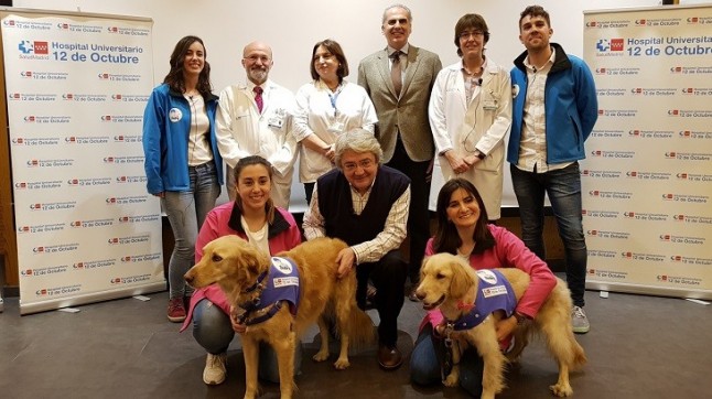 Un proyecto del Hospital 12 de Octubre demuestra los beneficios de la terapia con animales en pacientes con alcoholismo