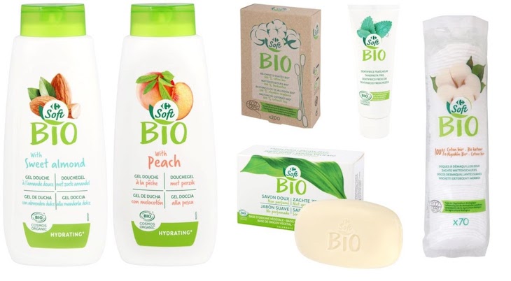CARREFOUR presenta una gama de cosmética ecológica bajo su marca Soft Bio que marca tendencia