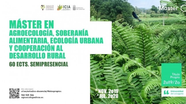 Máster de AGROECOLOGÍA y I Congreso Internacional de Sistemas Agrarios Tradicionales Una visión agroecológica desde el sur