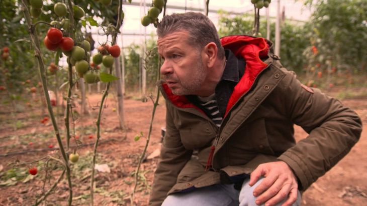 Alimentos ecológicos. Al conocido cocinero Alberto Chicote se le ‘indigestan’ los productos BIO