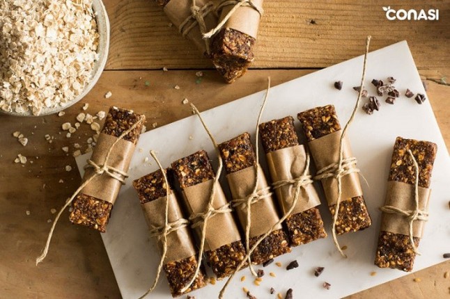 Barritas energéticas veganas