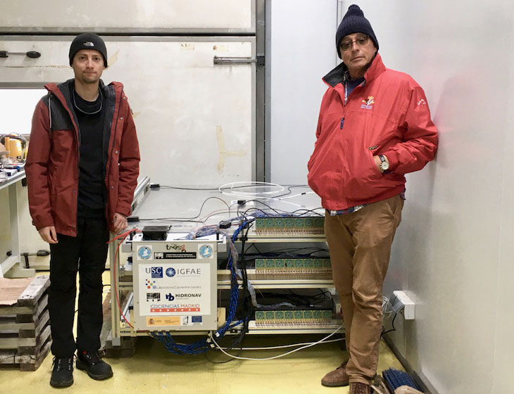 Tecnología verde para el detector de rayos cósmicos en la Antártida