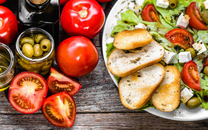 La dieta mediterránea ergo salud mental para los más mayores