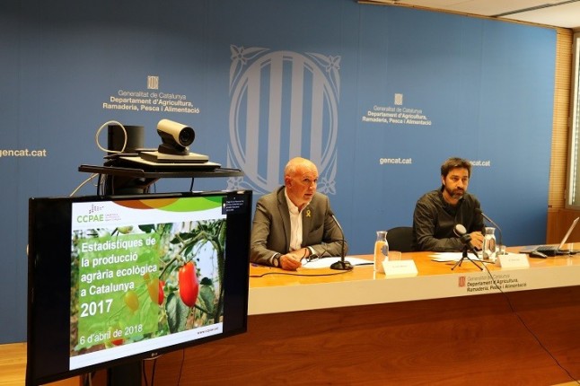 En cinco años la superficie de producción ecológica de Cataluña ya supera más del doble