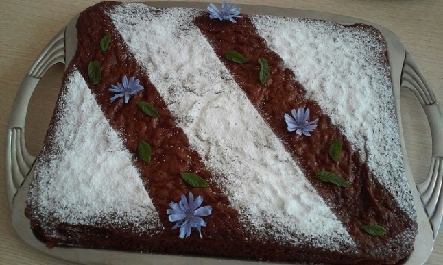 Pastel de chocolate con yogur