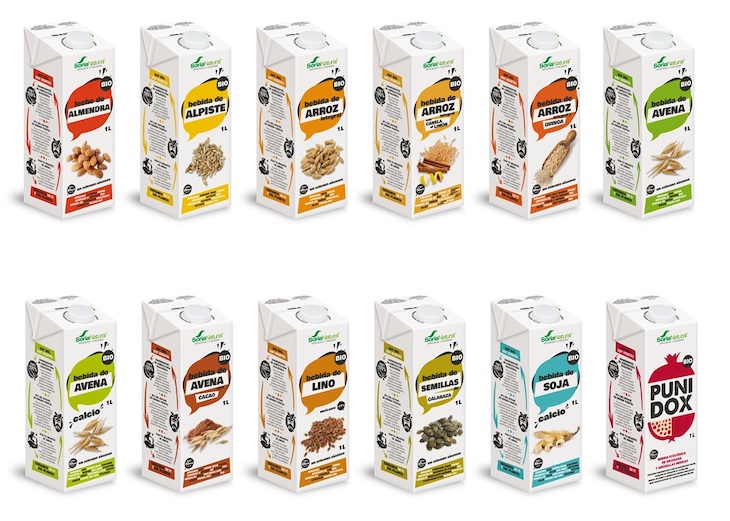 Soria Natural suma el envasado sostenible en sus bebidas vegetales ecológicas