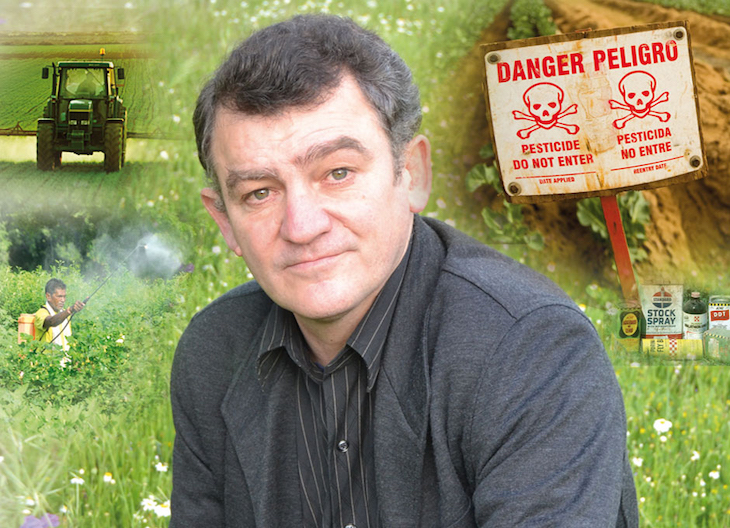 Libro sobre el peligro de la exposición a pesticidas en la infancia