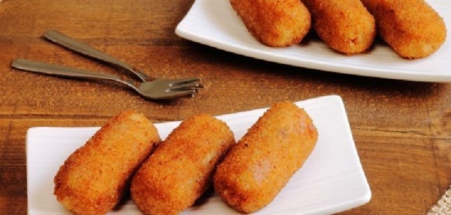 Croquetas con Bebida de Avena