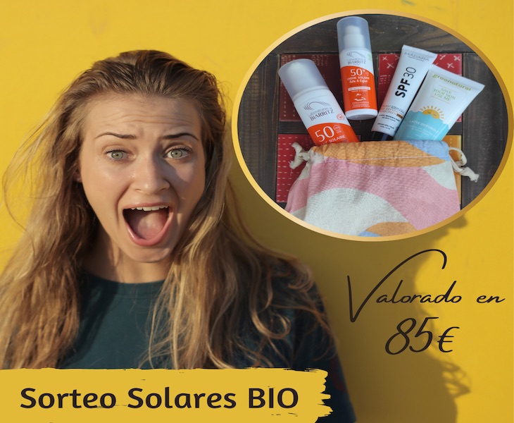 BIOferta.com celebra el verano 2021 con un SORTEO Ecoresponsable: Pack Solares + Aftersun BIO